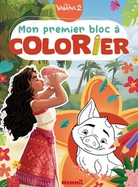 Mon premier bloc à colorier Disney Vaiana 2