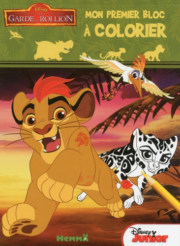  Disney - Mon premier bloc à colorier La garde du roi Lion.