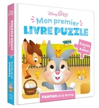  Disney - Panpan et la ferme - Disney Baby. 5 puzzles 4 pièces.