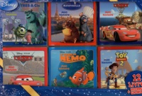  Disney Pixar - 6 histoires + 6 coloriages Pixar classiques - Coffret 12 volumes.