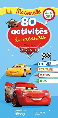 80 activités de vacances Maternelle. Cars. Avec un crayon