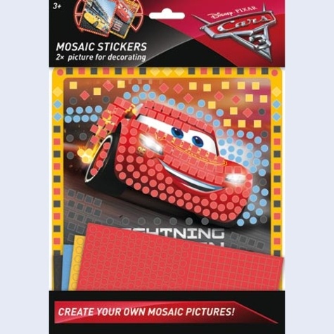  Disney Pixar - Cars 3 - Mosaic stickers.