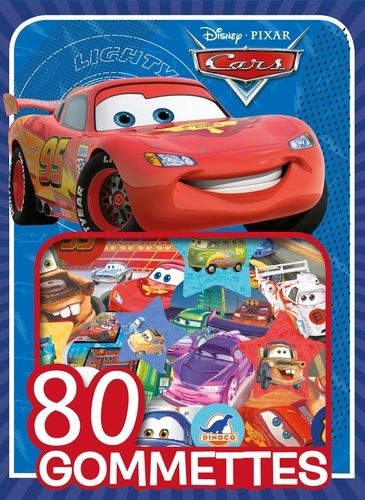  Disney Pixar - Cars - 80 gommettes.