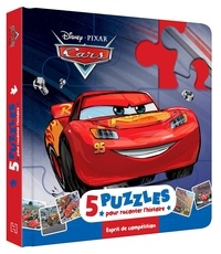  Disney Pixar - Cars. Esprit de compétition - 5 puzzles pour raconter l'histoire.