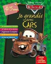  Disney Pixar - Je grandis avec Cars 4/5 ans.