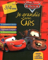  Disney Pixar - Je grandis avec Cars - 3/4 ans.