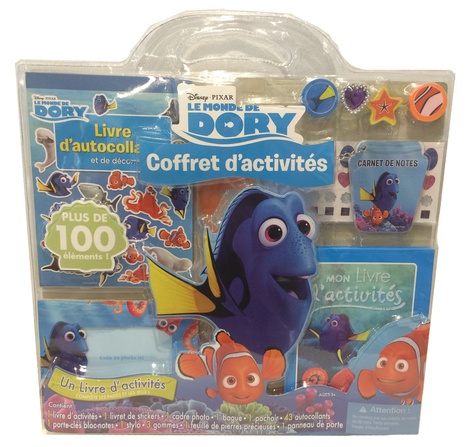  Disney Pixar - Le Monde de Dory - Coffret d'activités.