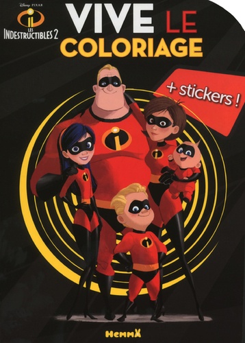  Disney Pixar - Les Indestructibles 2 - + stickers !.