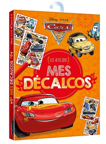  Disney Pixar - Mes décalcos Cars 3 - Les ateliers.