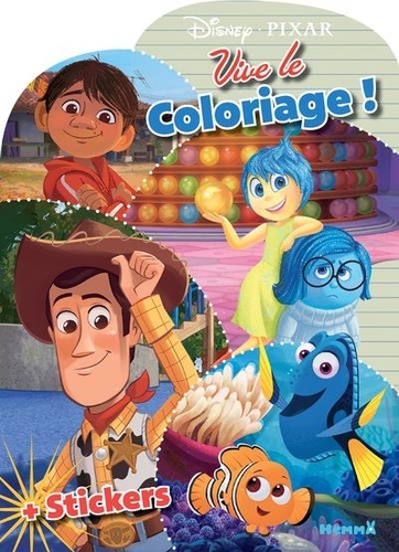 Pixar. Vive le coloriage ! + stickers