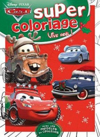  Disney Pixar - Super coloriage Cars Vive Noël !.