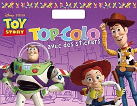  Disney Pixar - Top-Colo avec des stickers Toy story.