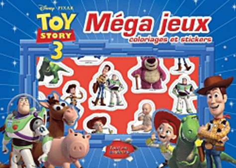  Disney Pixar - Toy Story 3 - Méga jeux coloriages et stickers.