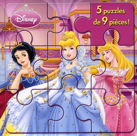 Disney - Princesse - Mon petit livre puzzle.