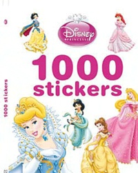  Disney - Princesses, 1000 stickers.