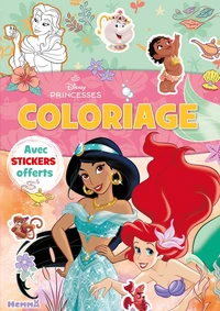 Coloriage Disney Princesses (Yasmine et Ariel)