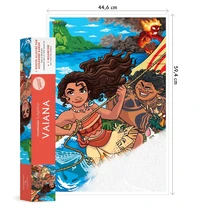 Coloriages mystères Vaiana