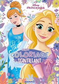 Mon coloriage scintillant Disney Princesses