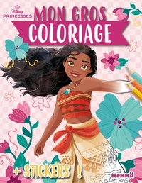 Mon gros coloriage Disney Princesses (Vaiana)