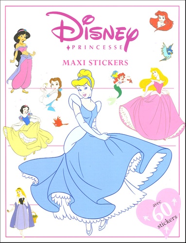  Disney - Princesses - Maxi stickers.