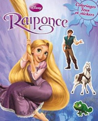  Disney - Raiponce Prince - Coloriages, Jeux et stickers.