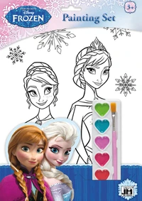 Set de coloriage La Reine des Neiges