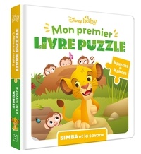  Disney - Simba et la savane - Disney Baby. 5 puzzles 4 pièces.