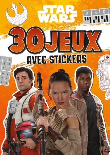  Disney - Star Wars, 30 jeux avec stickers.