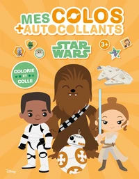 STAR WARS - Mes colos + autocollants - Mandalorian - Disney