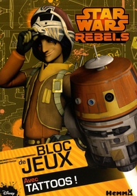  Disney - Star Wars Rebels - Bloc de jeux avec tattoos !.