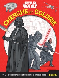  Disney et Anthony Marras - Star Wars - Des coloriages et des défis à chaque page !.
