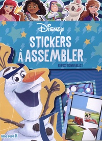  Disney - Stickers à assembler Disney - Repositionnables !.
