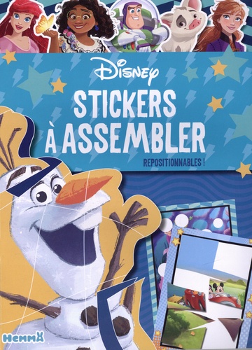 Stickers à assembler Disney. Repositionnables !