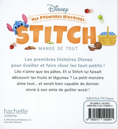 Stitch mange de tout