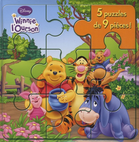  Disney - Winnie l'ourson - Mon petit livre puzzle.