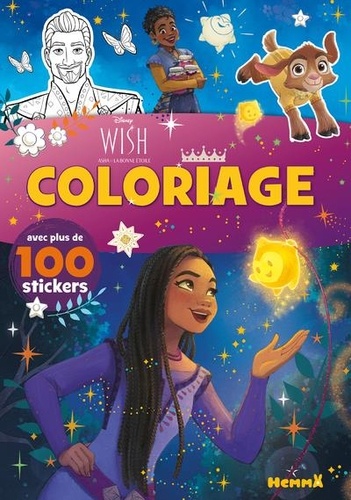 Wish, Asha et la bonne étoile. Avec plus de 100 stickers