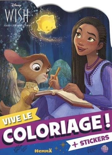 Mes coloriages de rêve : Wish, Asha et la bonne étoile - Disney - Disney  Hachette - Papeterie / Coloriage - Librairie Gallimard PARIS
