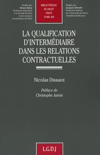 La qualification d'intermédiaire dans les relations contractuelles
