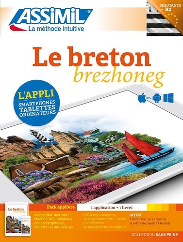 Le breton B2 Débutants & faux-débutants. Pack applivre : 1 application + 1 livret de 60 pages