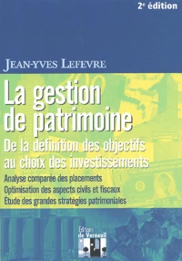 La gestion de patrimoine