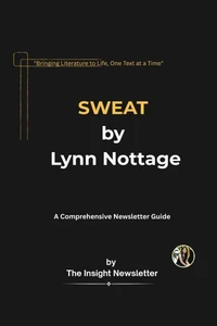 SWEAT by Lynn Nottage - A Comprehensive Study Guide