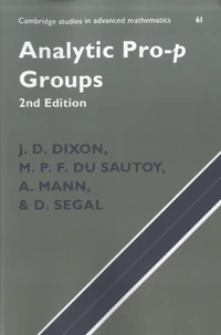 Analytic Pro-p Groups