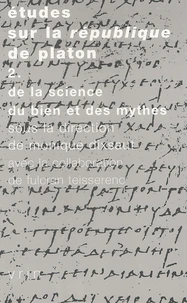 Etudes sur la République de Platon