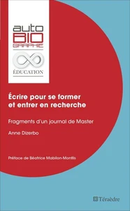 Ecrire pour se former et entrer en recherche