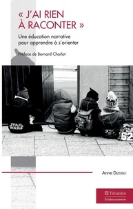 J"'ai rien à raconter"