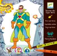 Coffret "Design by" Dessiner des super héros