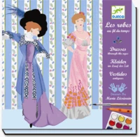 Coffret Feutres pinceaux Les robes au fil du temp