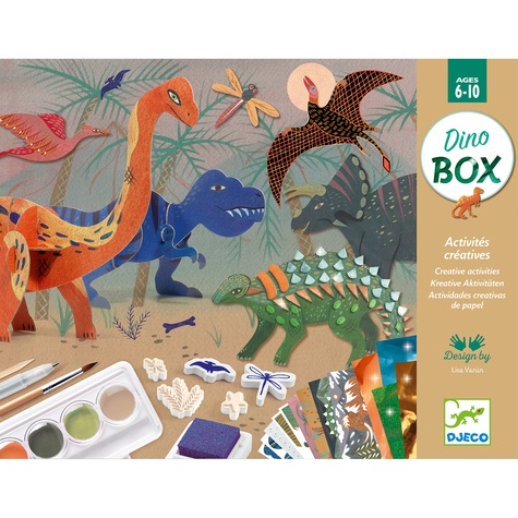 Dino Box - Coffret 6 activités créatives