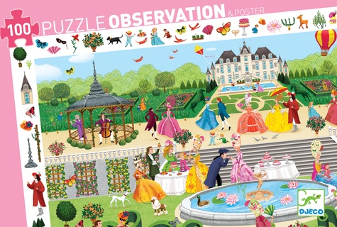 Puzzle d'observation 100 pièces Garden Party