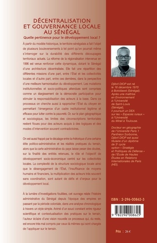 Décentralisation et gouvernance locale au Sénégal. Quelle pertinence pour le développement local ?